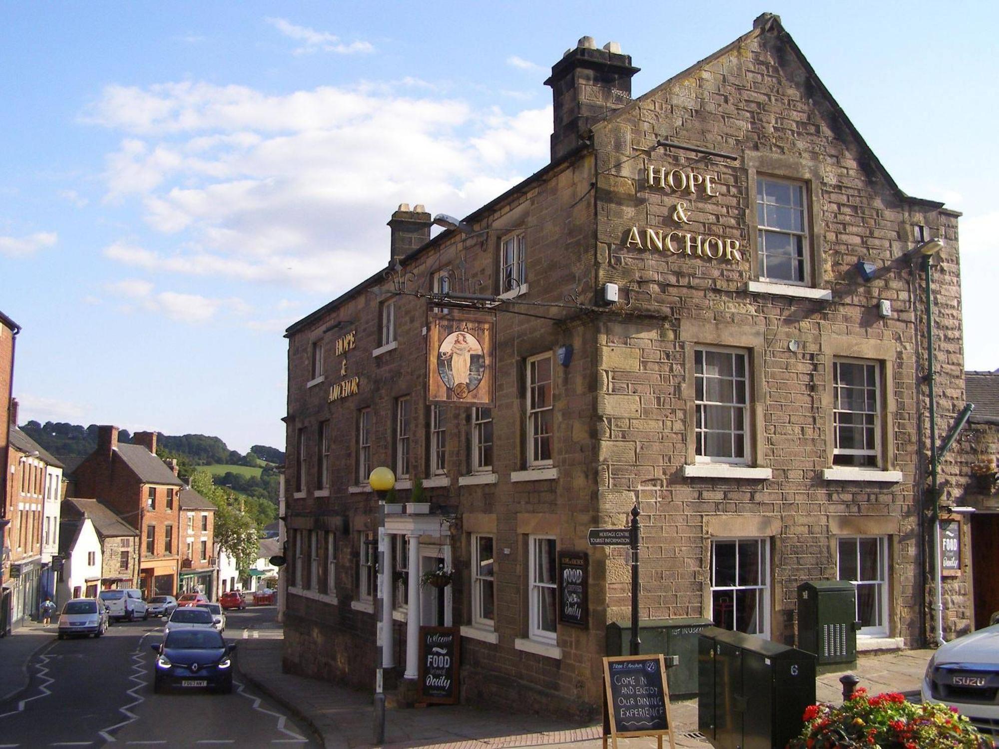 Hotel Hope And Anchor Wirksworth Zewnętrze zdjęcie